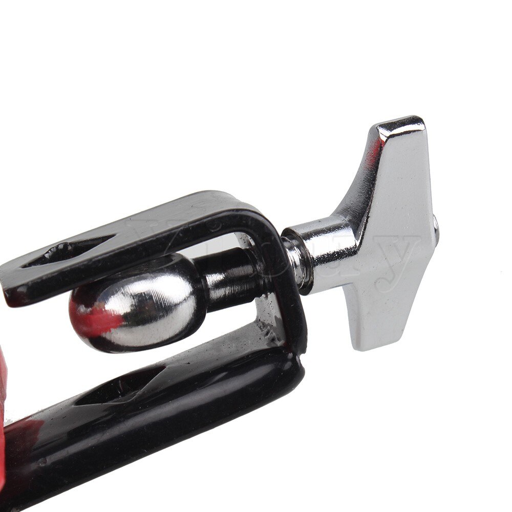 Yibuy Red Eco-friendly Plastic Percussion Instruments Block Latin Drum Kit