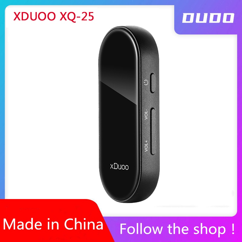 Xduoo XQ-25 Bluetooth 5.0 ES9118 Dac Draagbare Bluetooth XQ25 Hoofdtelefoon Versterker Ondersteuning Aptx Hifi Muziek Amp