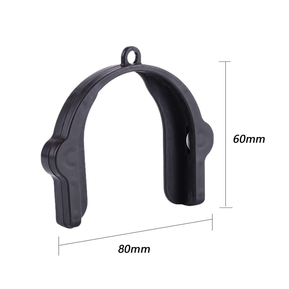 Portable Multifunctional Plastic U-shaped Gripper Manual Beverage Can Jar Opener Cap Lid Beer Bottle Openers Tool Kitchen Gadget