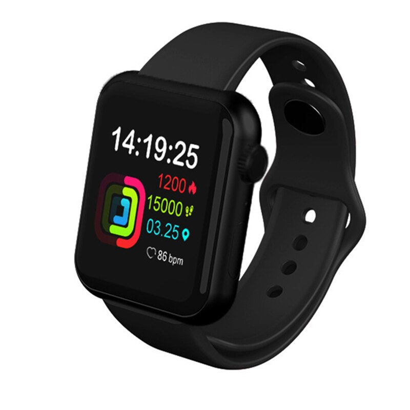 Herrklockorna pulsklocka smart armband sportklockor vattentät dam digital klocka för android ios telefon: Som show 4