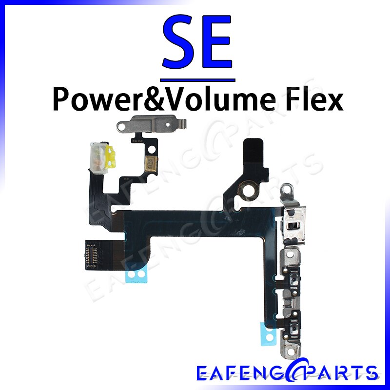 Cable de interruptor para iPhone 5, 5C, 5S, SE, SE2020, 6, 6S, 7, 8 Plus, 6plus, 6splus, 7plus, 8plus: SE Power N Volume