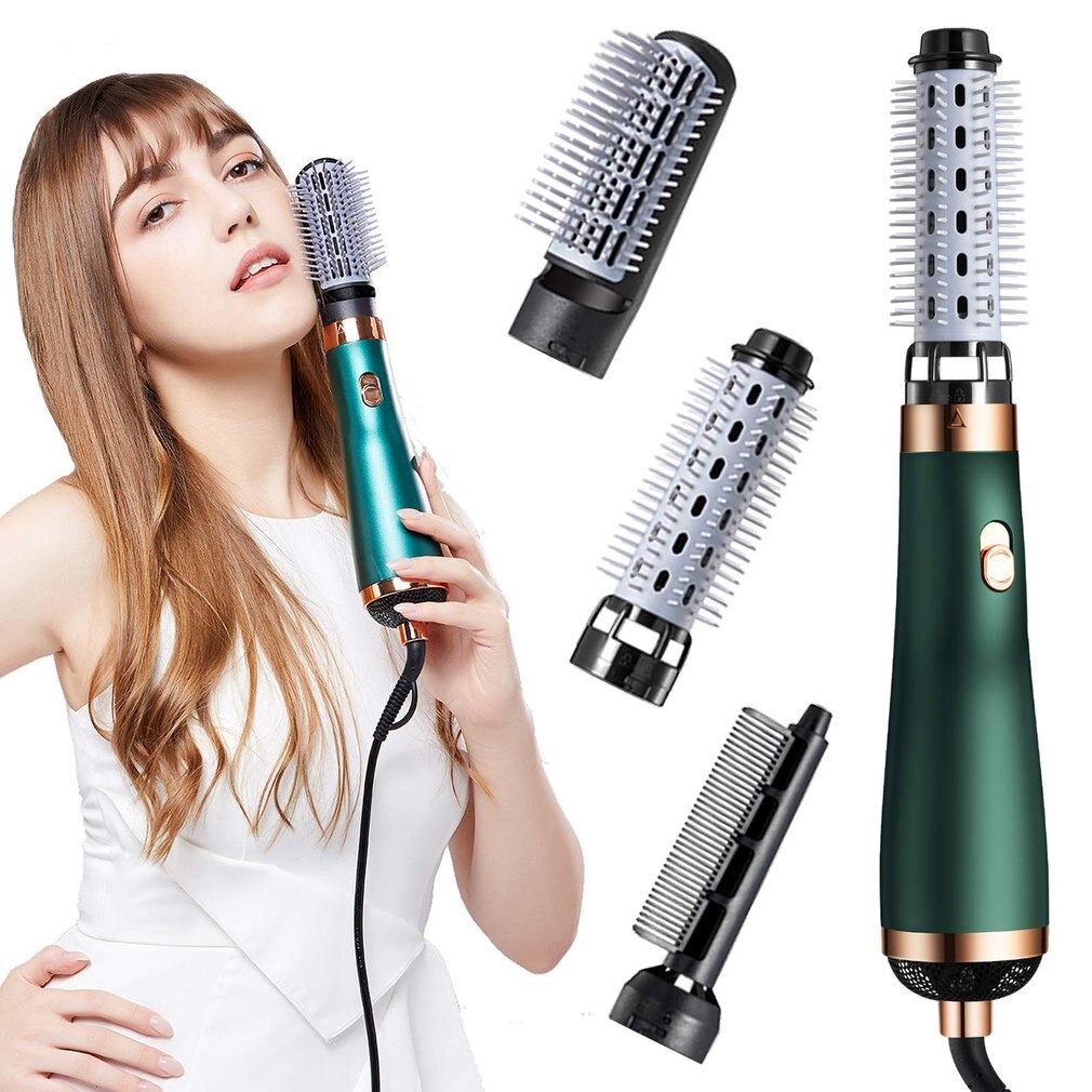 Hair Dryer Brush All-in-One Air Brush For Drying Straightening Curling Hair Volumizer Blow Dryer Brush Hair Styler Brush