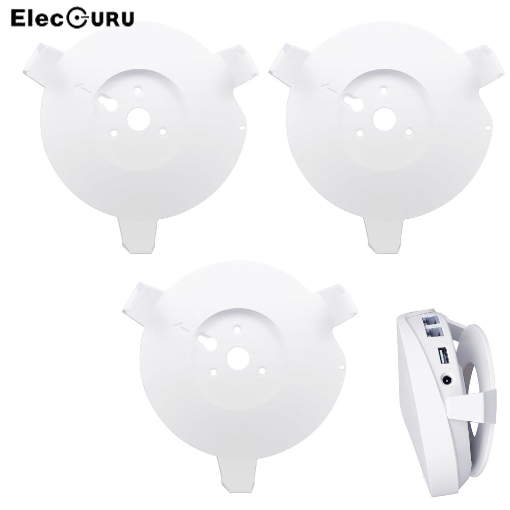 Support Mural Pour TP-Link Deco M9 Plus - Lot De 2 Supports Blancs Pour Fixer Le Routeur WiFi Au Mur