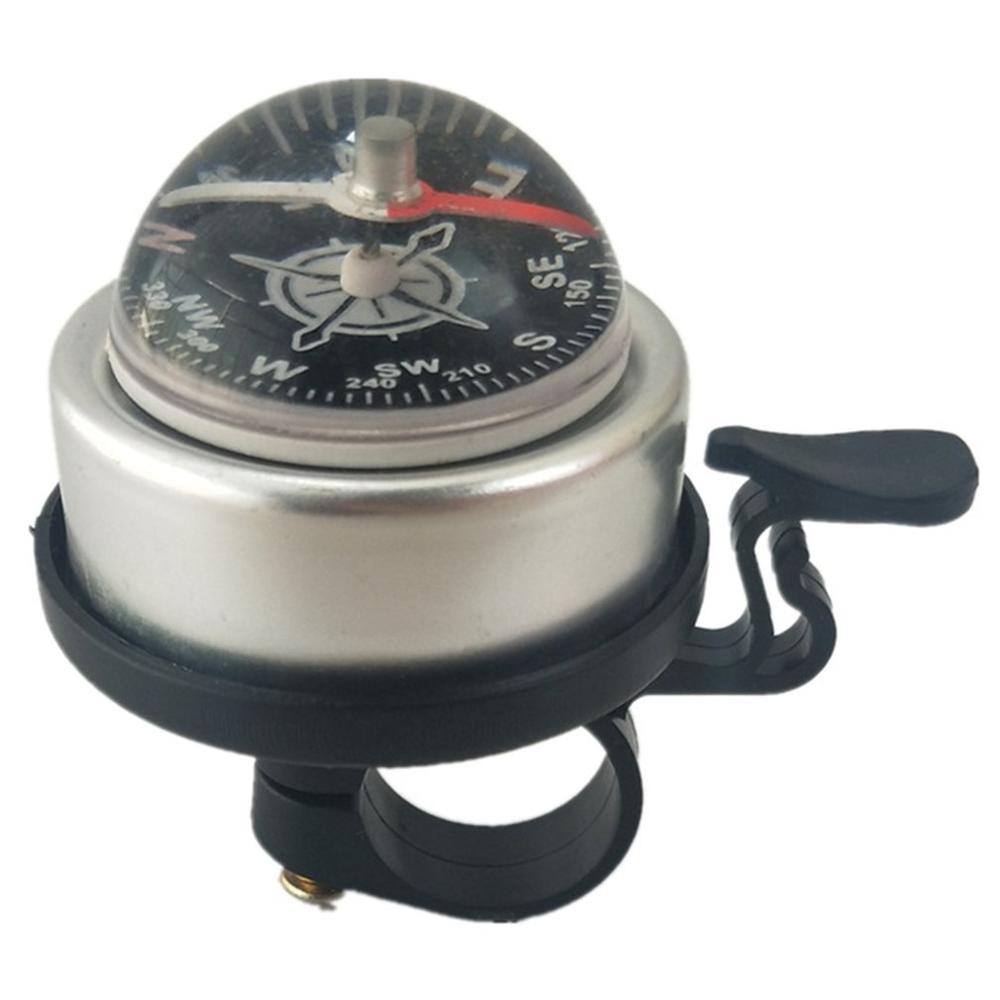 1 Pcs Mountain Bike Compass Large Hemisphere Bell Compass Bell Mountain Bike Guide Bell Riding Equipment