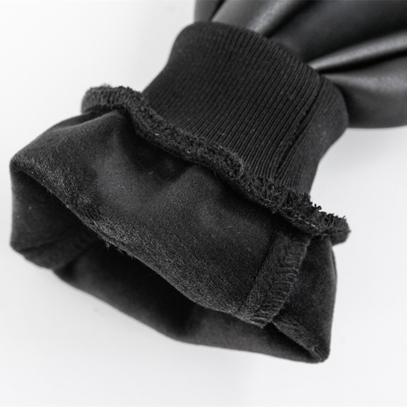 Efterår vinter børn læderbukser drenge piger lang sort løs fløjl afslappet harembukse til 2-7 år pu bukser børnetøj