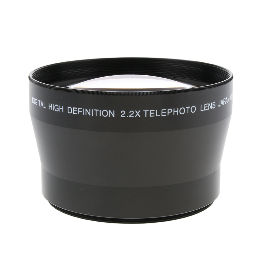 72mm 2,2x téléobjectif Telep téléconvertisseur pour Nikon Nikkor 24-120mm AF-S, 18-200mm appareil photo universel