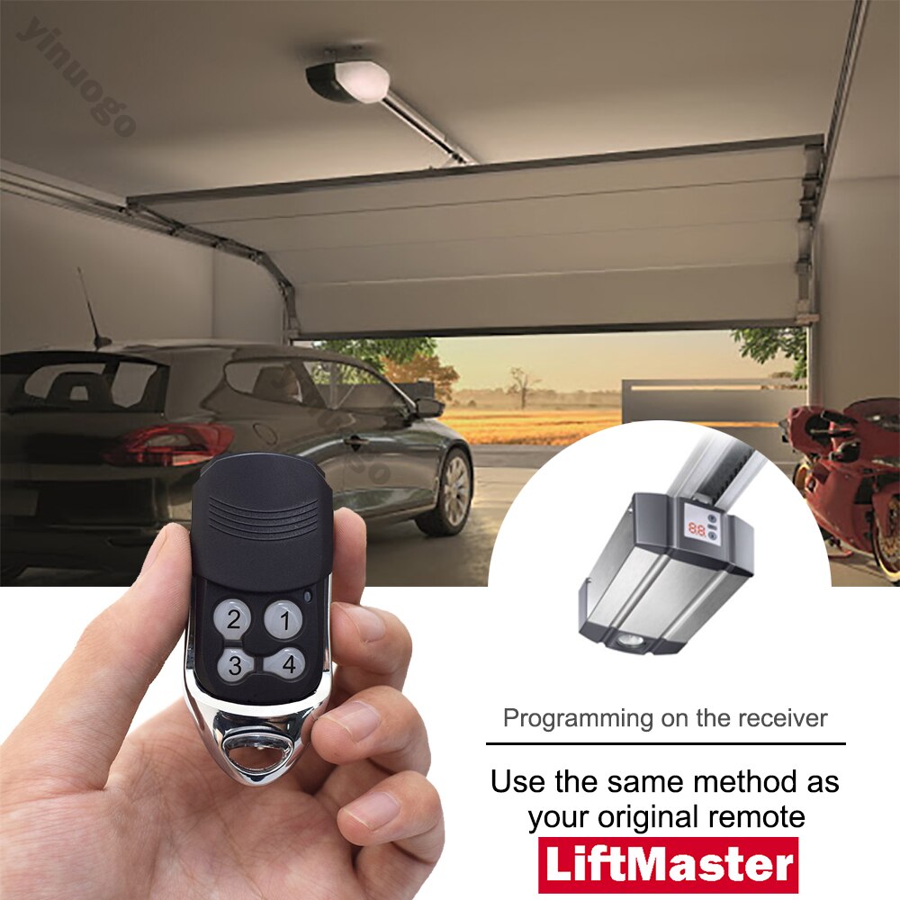 Liftmaster 4330E 4332E 4333E 4335E Garage Door Remote Control Transmitter Chamberlain Motorlift 4335EML 433.92MHz Gate Opener