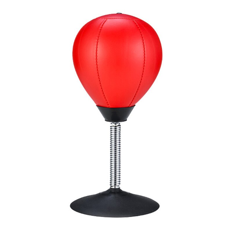 Boxing Punching Bag Decompression Inflatable Free-Stand Tumbler Sucker Desktop Boxing Vent Ball Pressure Relief Office Artifact