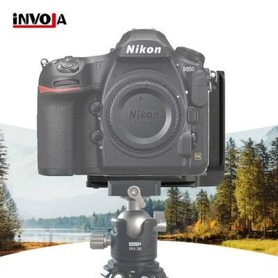 Quick Release Plate L/L Bracket Voor Nikon D850 D850 Verticale Shoot Quick Release Plaat Hand Grip Houder Arca swiss Rrs