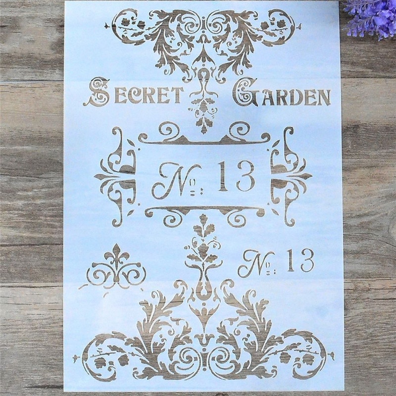 Stencil Sjabloon Voor Schilderen Op Hout, Stof, Papier, Airbrush, Muren Art, Multifunctionele Scrapbooking Decor