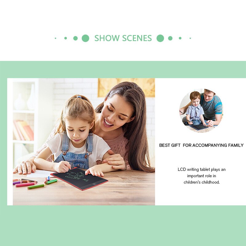 LCD Writing Tablet, 8.5 Inch Screen - Best Paperless Digital Write / Drawing Tool for Adults,School or Work Office - easy Magi