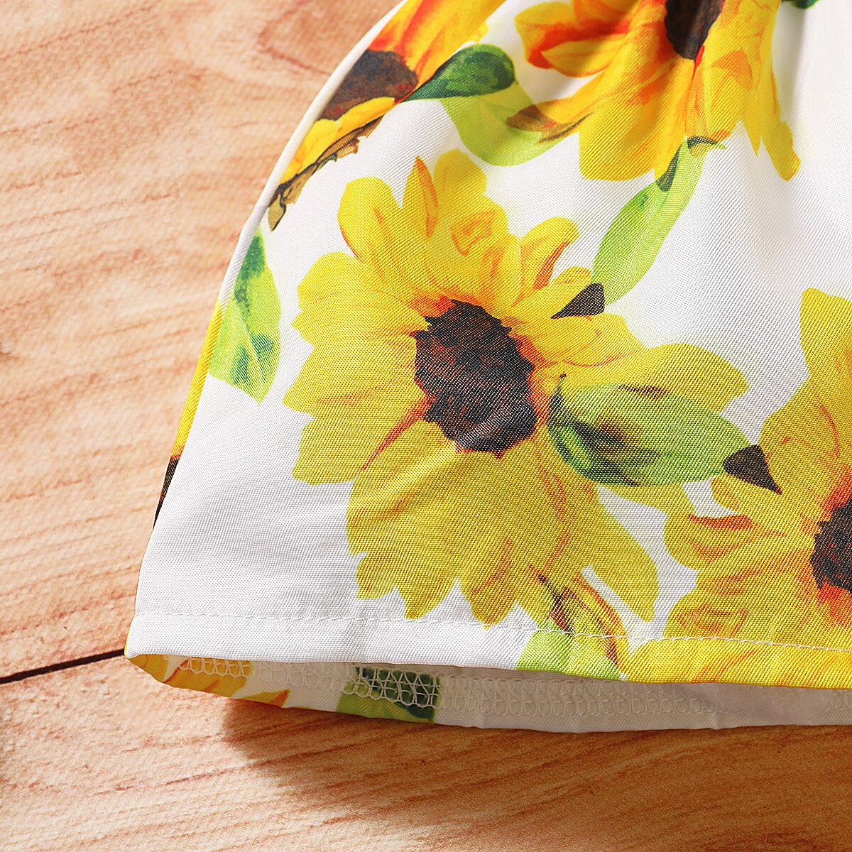 Zomer Peuter Meisje Outfits Mouwloos Vest Zonnebloem Top Geel Shorts Broek Baby Meisje Sets Zuigelingen Kleding