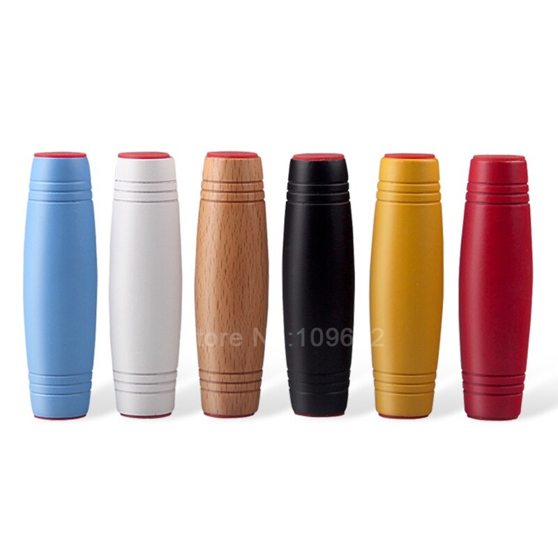 Japan Toy mokuru Fidget Stick Decompression Desktop Toy Roller Flip Rod Manual Acrobatic Desktop Improve Attention Reaction Toy