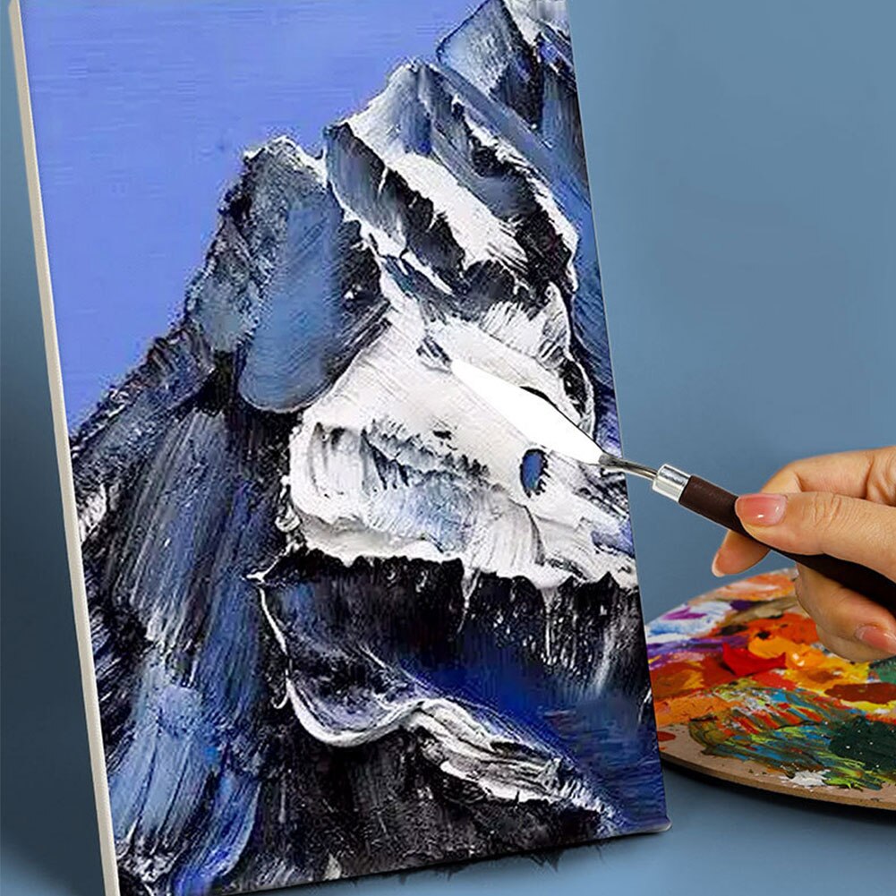 Spatula Oil Painting Stainless Steel Color Mixing Flexible Blade Art Supplies Palette Artist Student Scraper