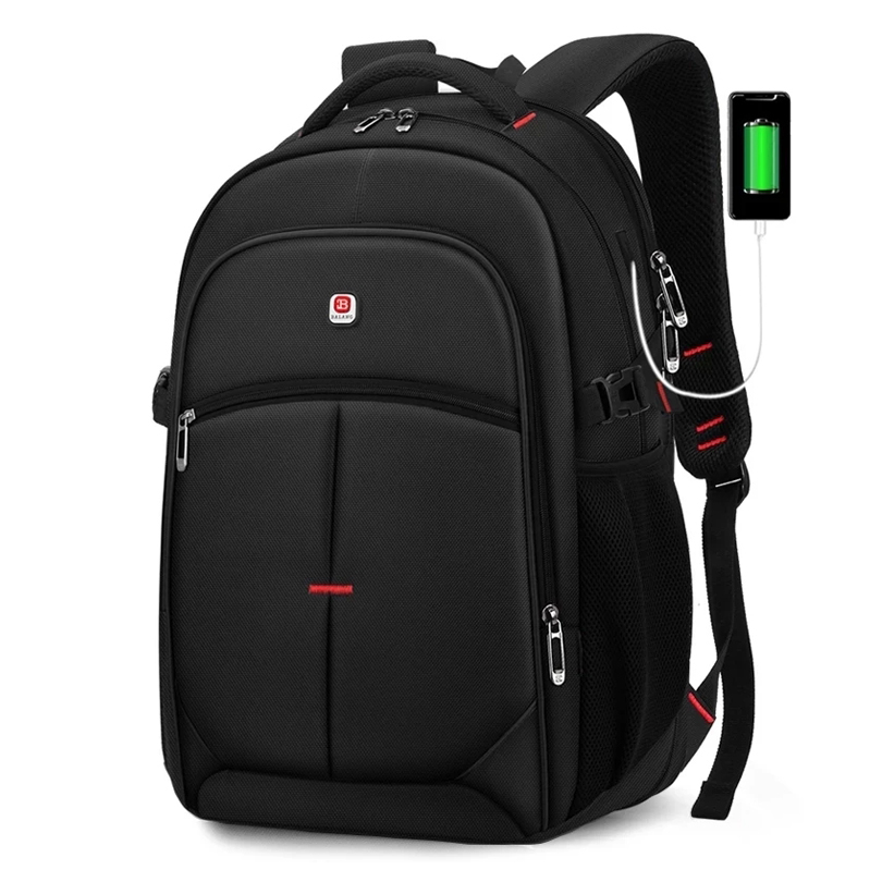Zaino per laptop Uomo Donna Bolsa Mochila per 15.6 17 pollici Notebook Computer Zaino Borsa da scuola Zaino per adolescenti
