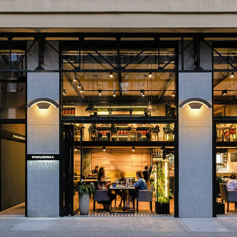 Moden Waterdichte Led Veranda Blaker Wandlampen Outdoor IP65 Motion Sensor Lamp Landschap Spotlight Balkon Gang Tuin Decor