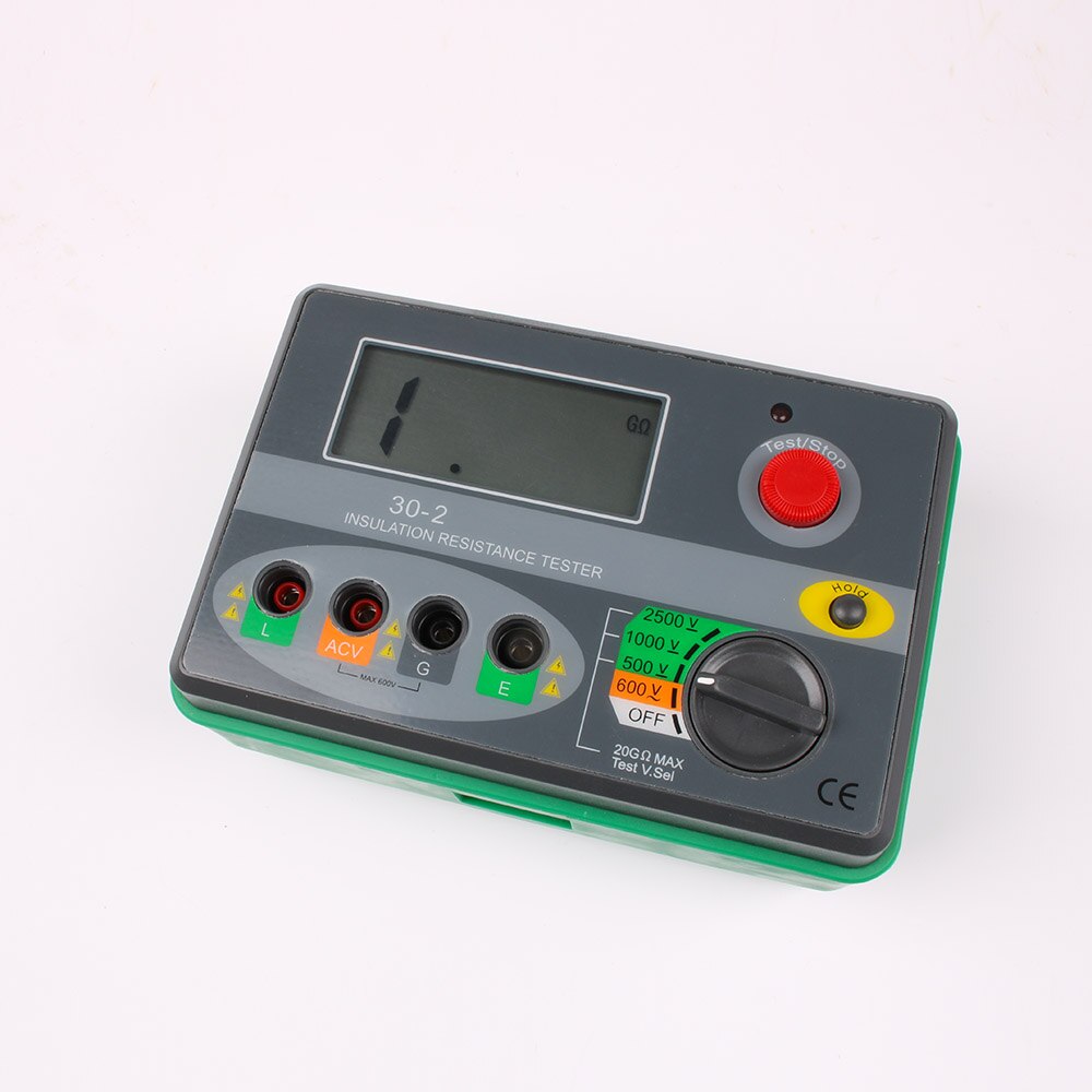 tester meter DY30-2 2500V ohm Digital Insulation Resistance Tester Megger Megohmmeter without battery