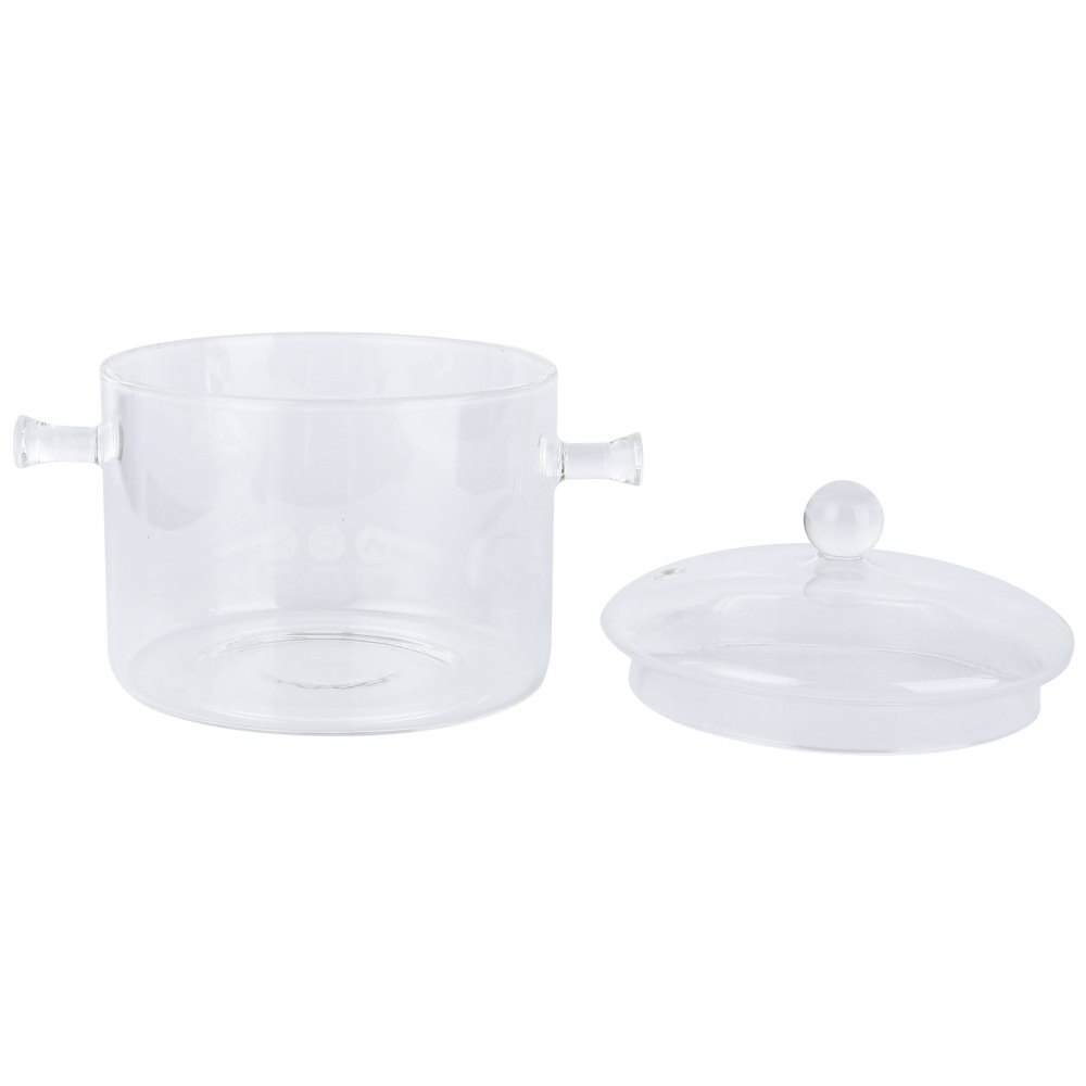 Durable Glass Cooking Pot Multi-function Open Fire Heating Health Stew Pot Instant Noodle Pot Noodles Bowls for Home Kitchen Res