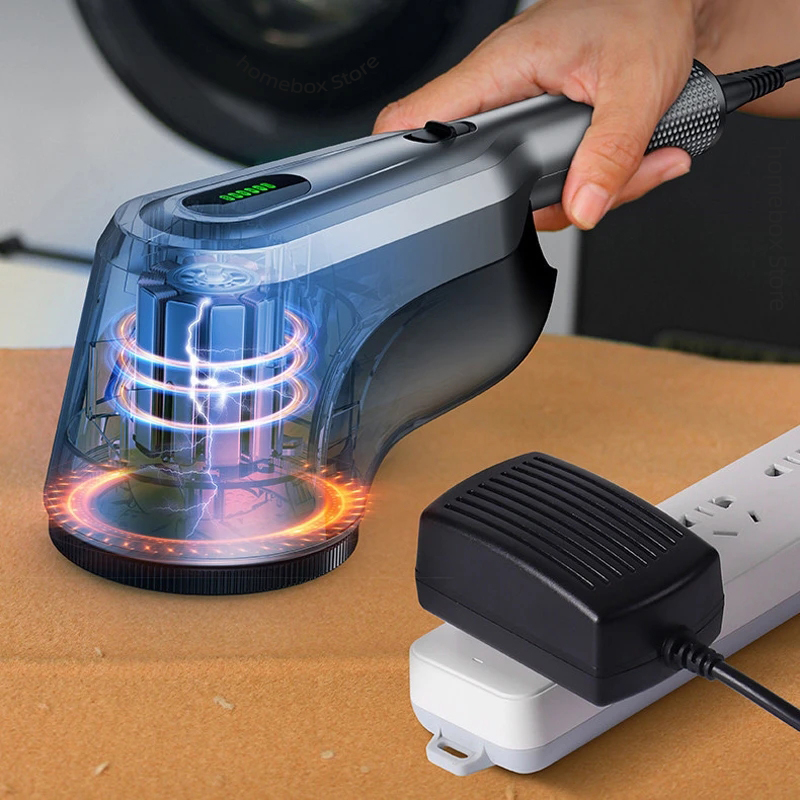 60W Lint Remover Spool Machine Commercial Hairball Trimmer Clothes Electric Lint Remover Dry Cleaners Shaving Ball