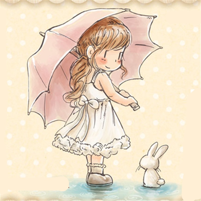 Voller Freude DIY CLEAR STAMP Set – 11x16 Cm, Transparente Stempel Für Kartenbasteln & Scrapbooking