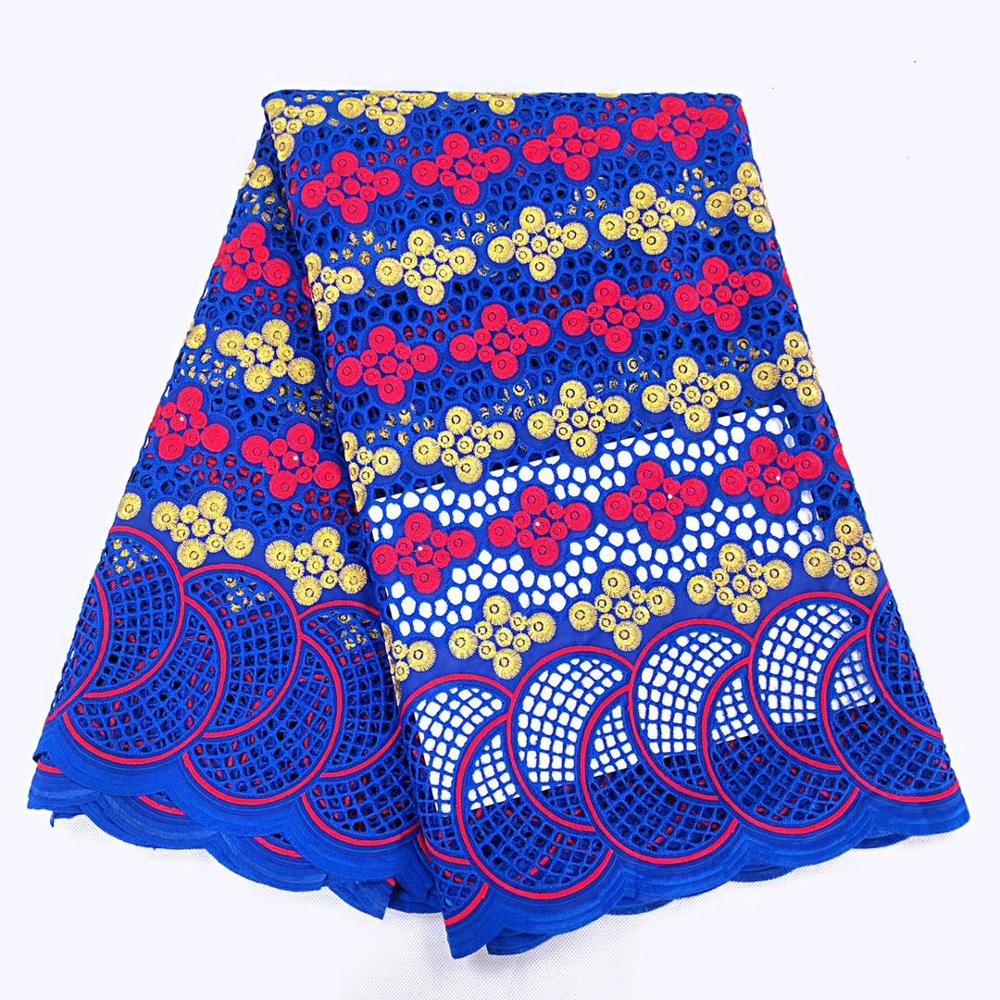 Zwitserse Kant Stof Zware Zwitserse Katoen Borduren Kant Afrikaanse Katoen Stoffen Zwitserse Voile Kant Populaire Dubai Stijl: 5