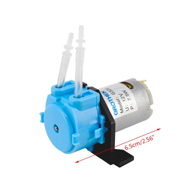Q0KF 12V péristaltique bricolage Aquarium dosage chimique pompe tête de Tube