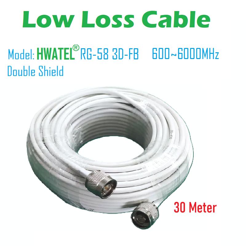 Original HWAWEI LOW LOSS Radio Frequency RF Coaxial Cable RG58 RG-58U Feeder Cable with N Male SMA TS9 CRC9 Connector for Router: Blue