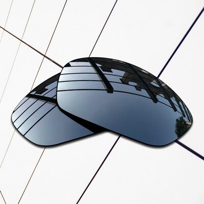 E.O.S Polarized Replacement Lenses for Oakley Juliet Sunglasses - Varieties Colors: Black Chrome
