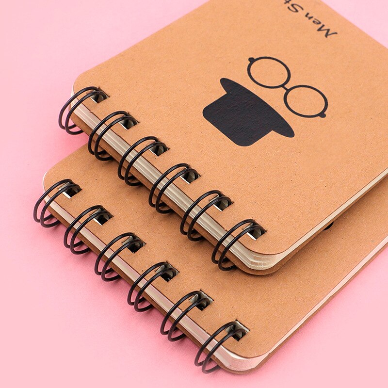 Cuaderno con bobina meteorológica para Barba Negra, Mini libreta portátil, Memo, estudiante, papelería Kawaii, suministros de oficina y escuela, papelería