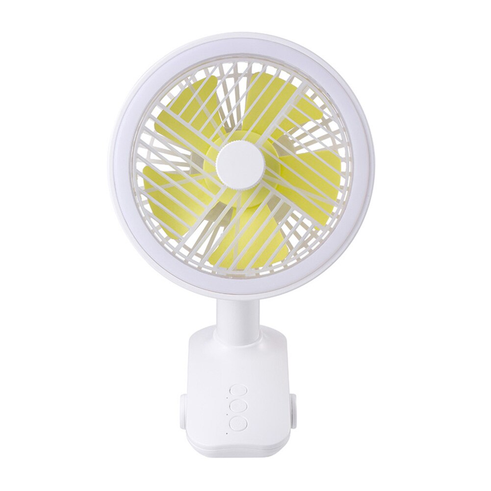 Portable Mini USB Fan Desk LED Electric Desktop Computer Table Fan Home Office Electric Fans Mini Ventilator for Office 1pc Fan: With Clip