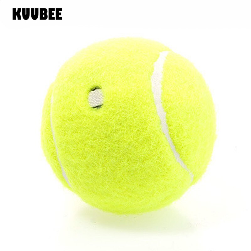 Pelota de tenis para principiantes Pelota de tenis duradera, entrenamiento individual con cuerda, Pelota de tenis para entrenamiento