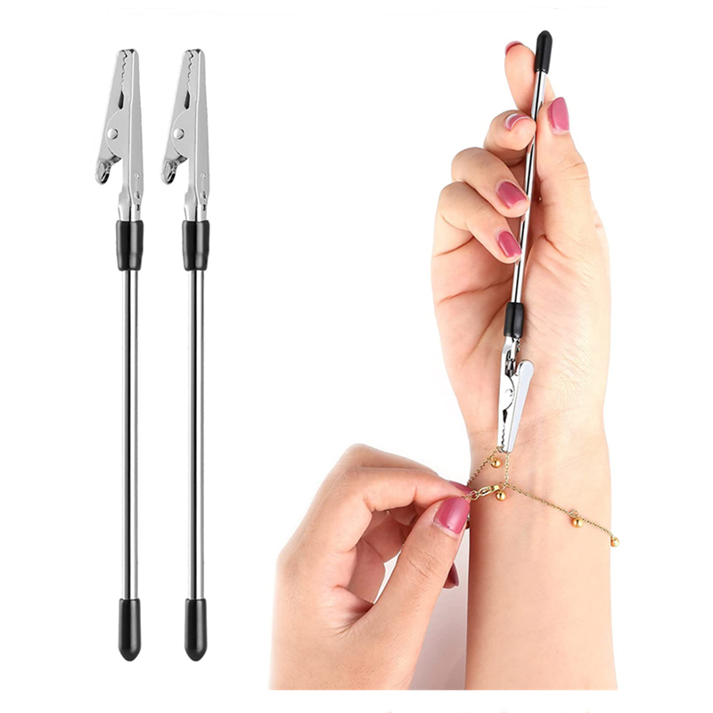 Bracelet Tool Jewelry Helper Plier Clip Equipment For DIY Necklace Watch Clasps And Closures Making Supplies Manufacturing Kit