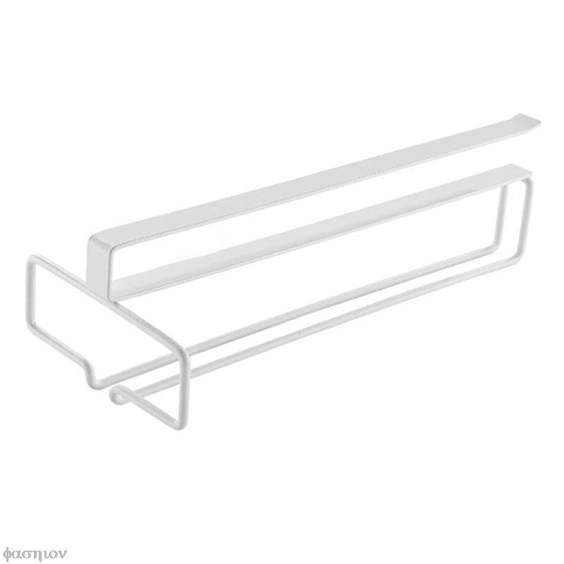 Stemware Inverted Storage Shelf Wine Glass Holder Hanging Iron Rack Champagne Goblet Cup Under Cupboard: HG50421WT