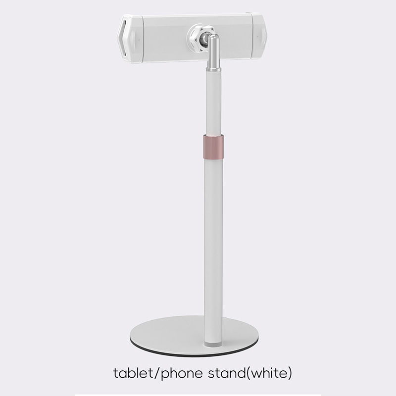 Kimdoole Portable Monitor Stand Height Adjustable Vesa Monitor Tablet StandFree Standing Low Profile Desk Mount up to 18 Inch: Brown