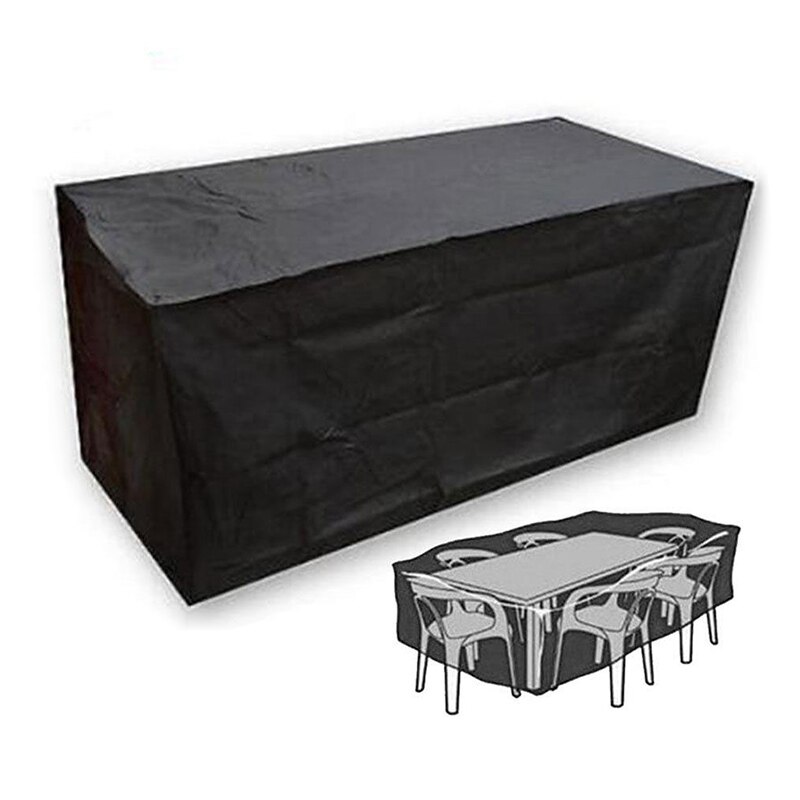 Rectangular Garden Patio Rain Dust Cover Outdoor Waterproof Sofa Table Chair Bench Furniture Cover J2Y