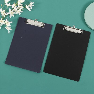 PP Can Hang Type Data Board Folder A4 Folder Student Writing Pad Black Plastic Elastic Menu Bill Board Folder