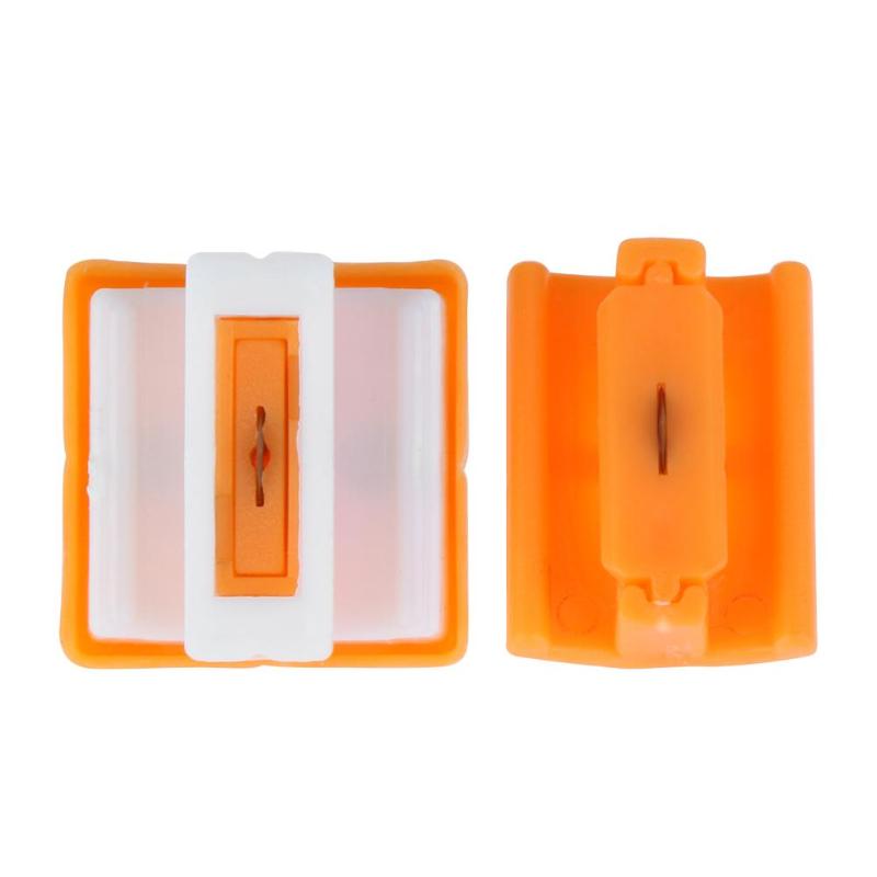 1pcs Portable Paper Trimmer Cutter Blade A4 Precision Paper Card Art Trimmer Photo Cutter Cutting Mat Blade: Orange