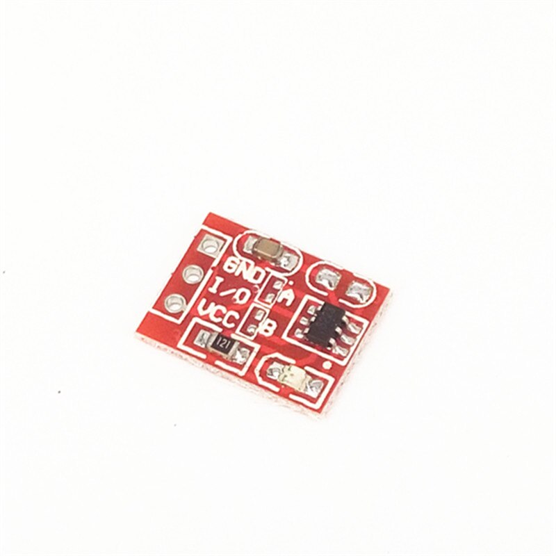 10pcs/lot TTP223 Touch key module Self locking point move Capacitive switch Single road reconstruction For arduino