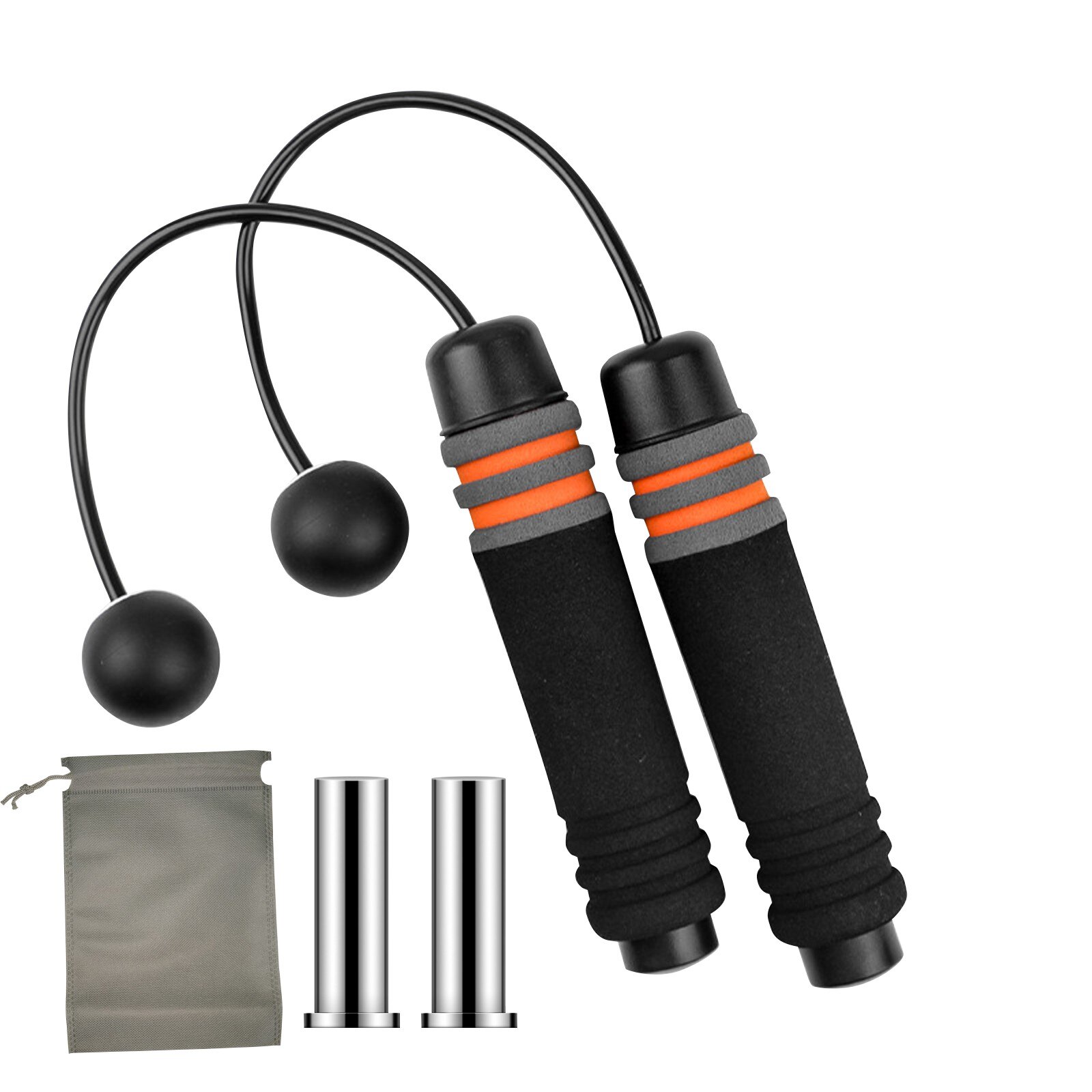 Cordless Skipping Voor Fitness Geen Knopen Snelheid Cordless Skipping Draadloze Sport Springtouw Unisex Spier Relex Apparatus: A