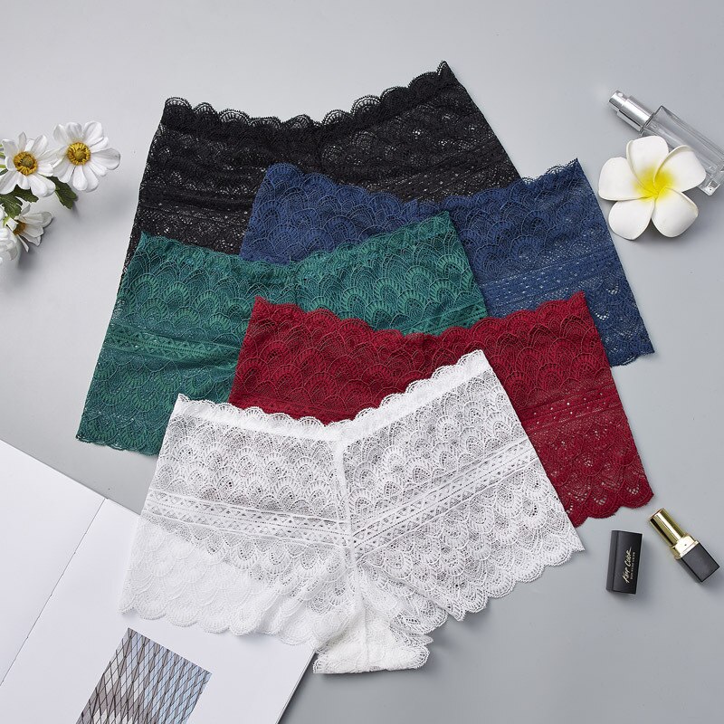 Soft Seamless Lace Safety Short Pants Women Summer Under Skirt Shorts Breathable Short Tights