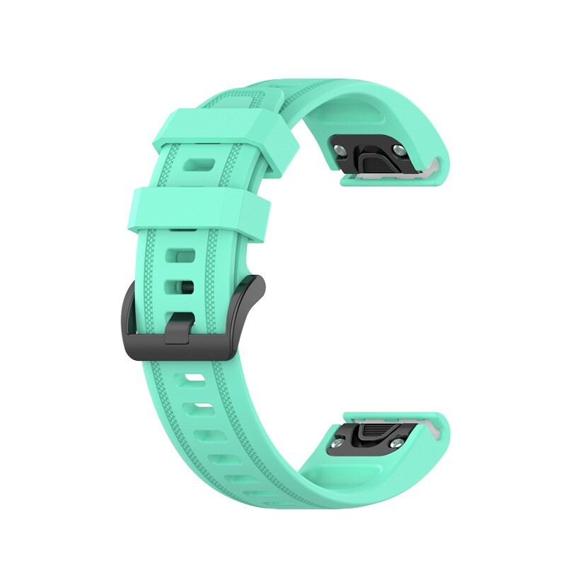 Dla Garmin Fenix 7s 6S 5S Watchband 20mm pasek do bransoletki dla Fenix 6s Pro 5s Plus opaska silikonowa szybka wymiana opaska na nadgarstek: Light green