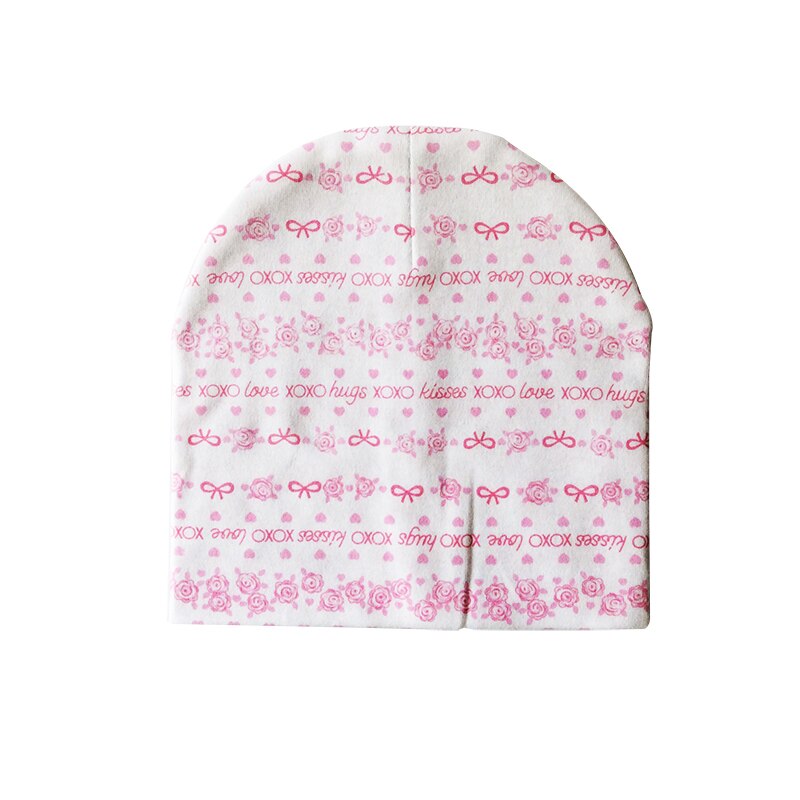 Vauvan hattu puuvilla kukka print vauva cap taapero pipo hatut vauva tyttö caps