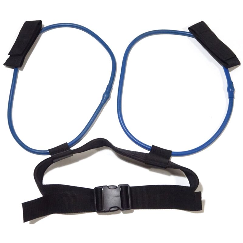 Booty Resistance Bands Adjustable Waist Belt Resistance Bands Exercise for Legs,Butt,Glutes Home Fitness Equipment: Blue