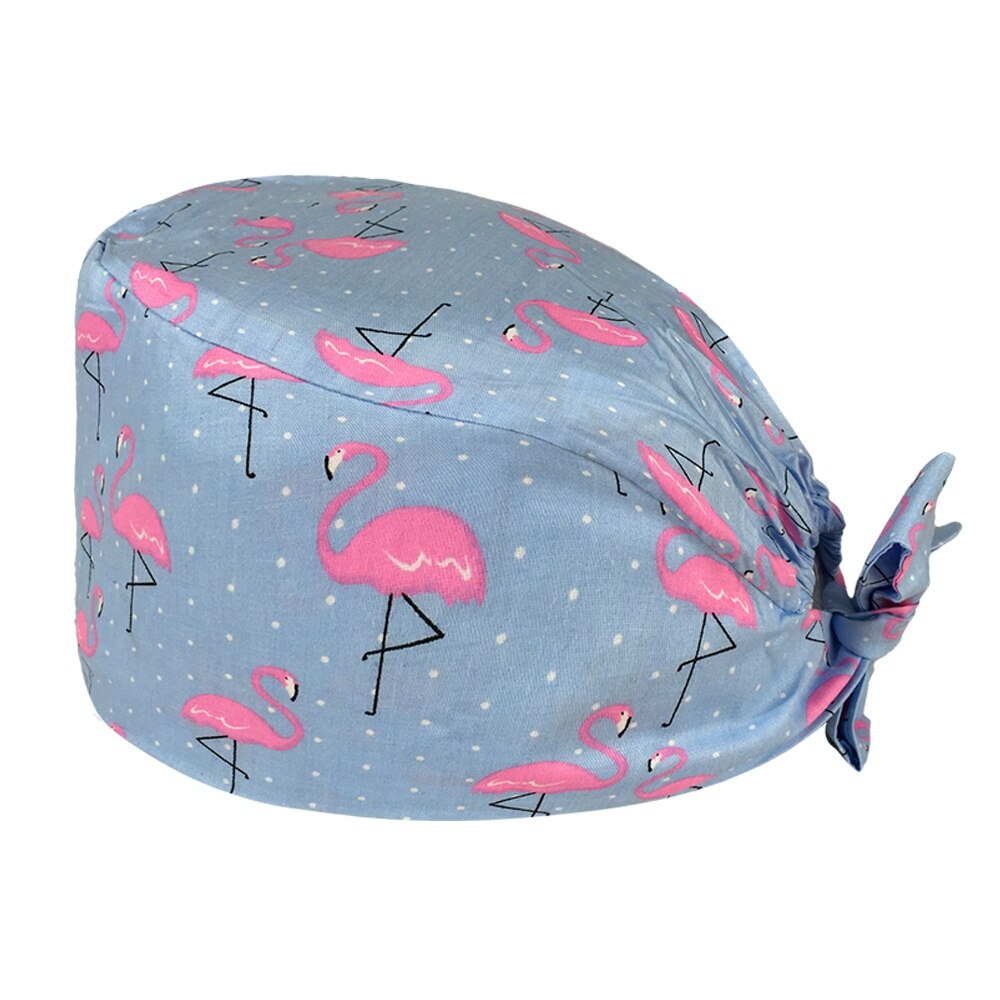 Cartoon Printing Verstelbare Ademend Scrub Cap Beauty Salon Lady Verpleging Cap Ziekenhuis Chirurgische Caps: 12035