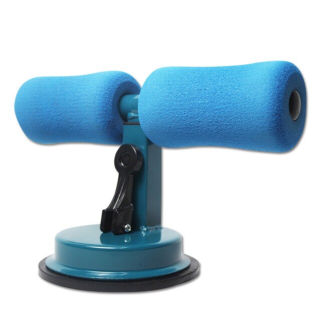 Fitness Sit-ups Training equipment Sit-Ups Abdominal Exercise Ab roller Suction cup Home abdomen Fitness Auxiliary Sit-Ups tools: Blue