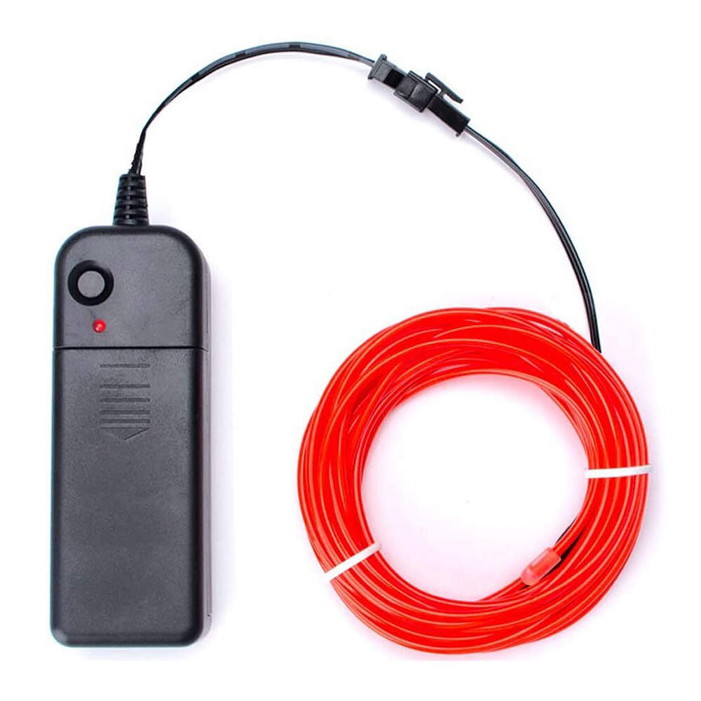 Luz de neón para decoración de , lámpara LED de neón, bola de Navidad, led Flexible, tubo de cuerda de alambre, tira LED impermeable: red
