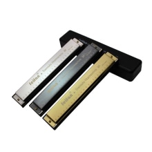 Harmonica 24 Holes Metal Key Of C Blues Mouth Organ Beginner Musical Instrument Harp Harmonium Blues Clues