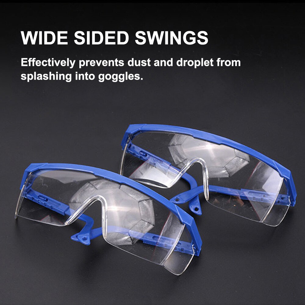 Anti Virus Schutzbrille Augenschutz Arbeit Labor Spritzen-nachweisen Gläser Stoßfest Zwiebel Brille