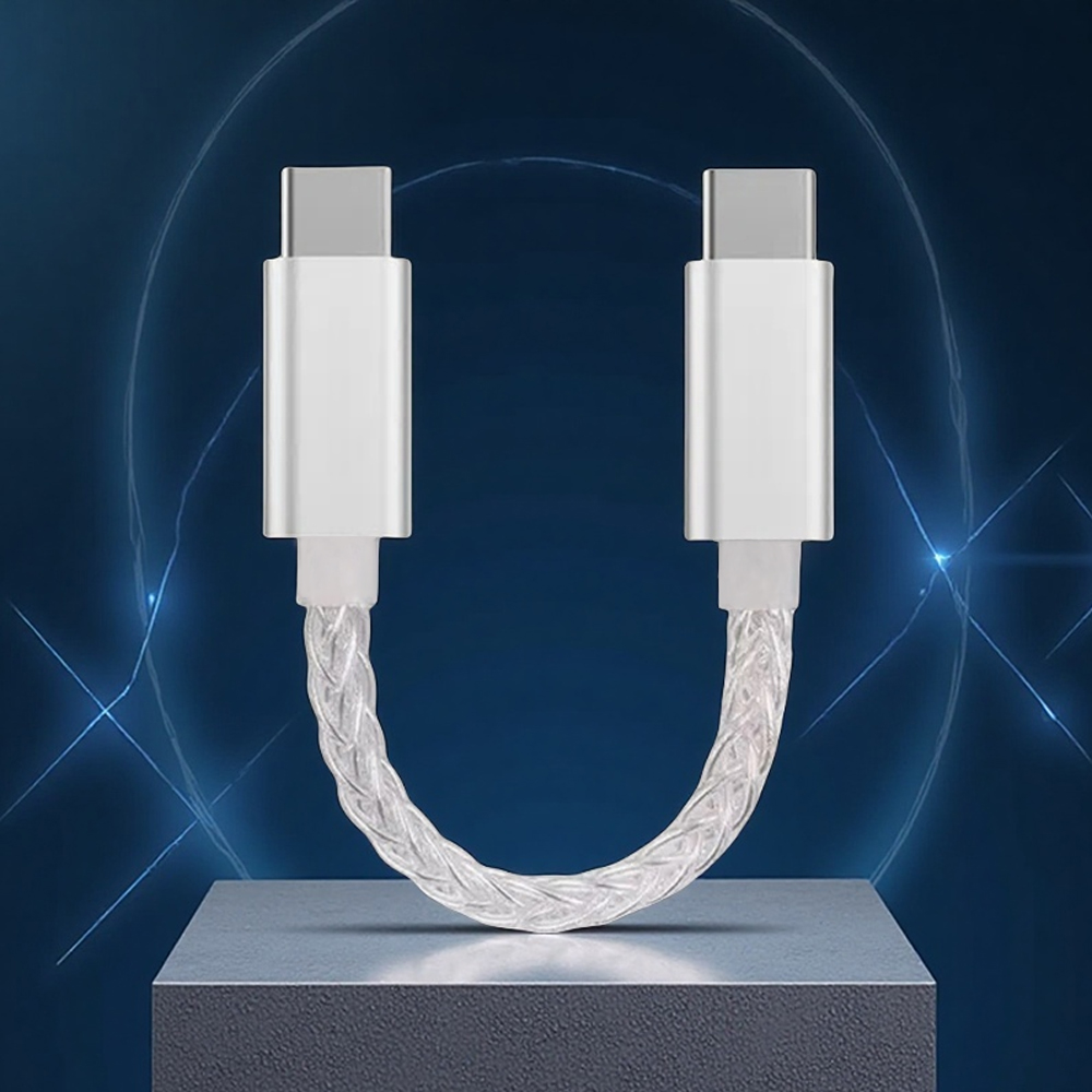 USB Type C naar DAC Hifi-adapter Oortelefoonversterker Digitale decoder Type C naar verlichting AUX Audiokabel Converter OTG-adapterkabel