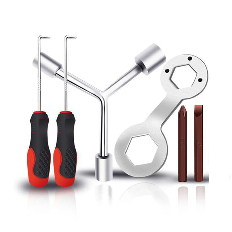 Lavadora, tornillo, desmontaje, reparación, llave de tubo, herramienta especial para lavadoras, gancho de arrastre, herramienta de ahorro de mantenimiento interior